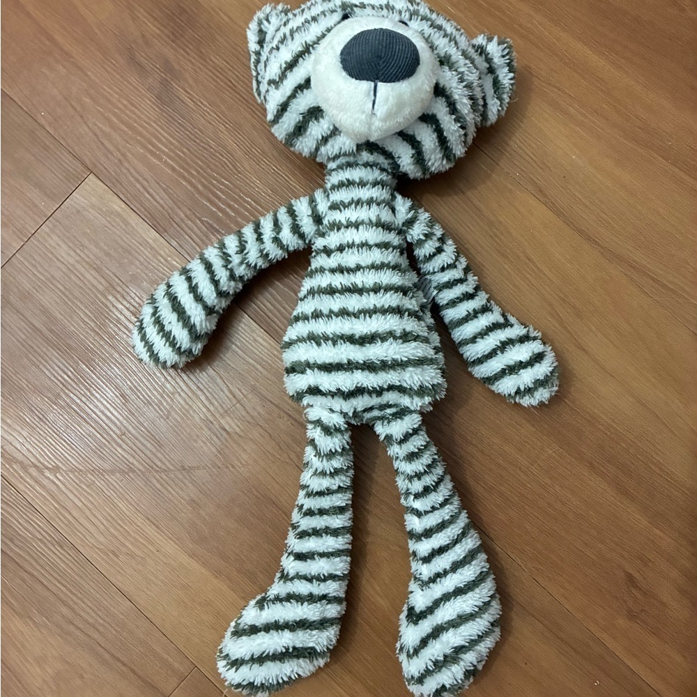 GUND Zag (or Stripe) Toothpick teddy bear plush with black and white stripes